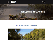 Tablet Screenshot of apachecanoes.com